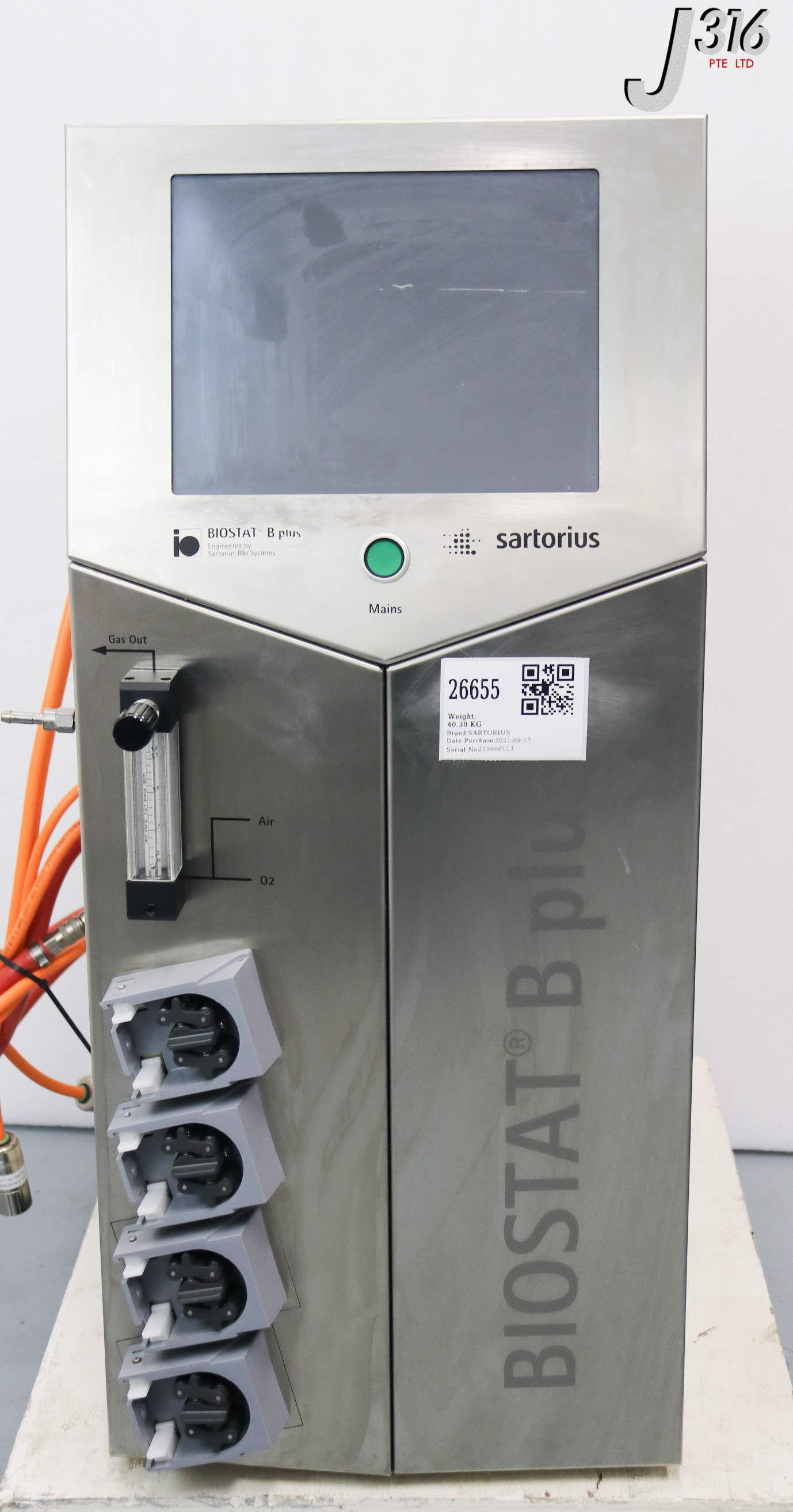 26655 SARTORIUS BIOREACTOR CONTROLLER, 8843414 BIOSTAT B PLUS – J316Gallery